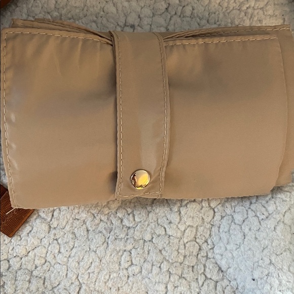 Chic Brown Faux Leather Diaper Bag - Picture 7 of 10